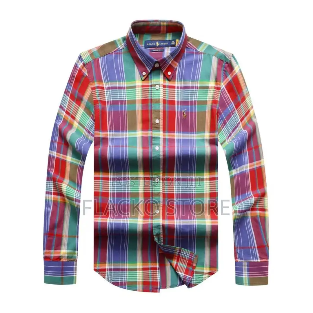 High Quality Polo Ralph Lauren New Checkered Shirts