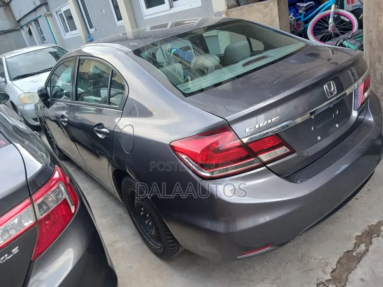 Honda Civic EX-L 4dr Sedan (1.8L 4cyl CVT) 2015 Gray