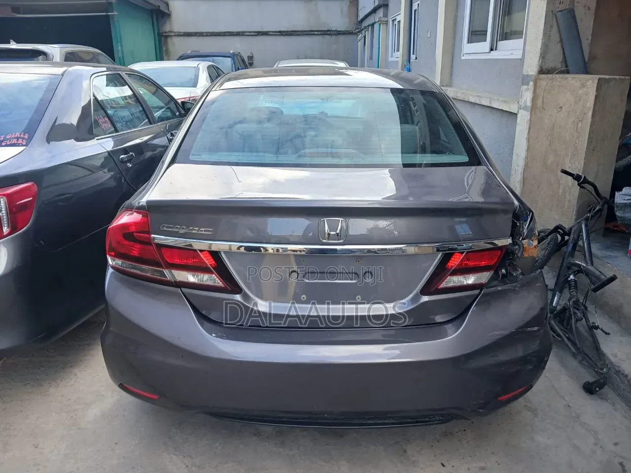 Honda Civic EX-L 4dr Sedan (1.8L 4cyl CVT) 2015 Gray