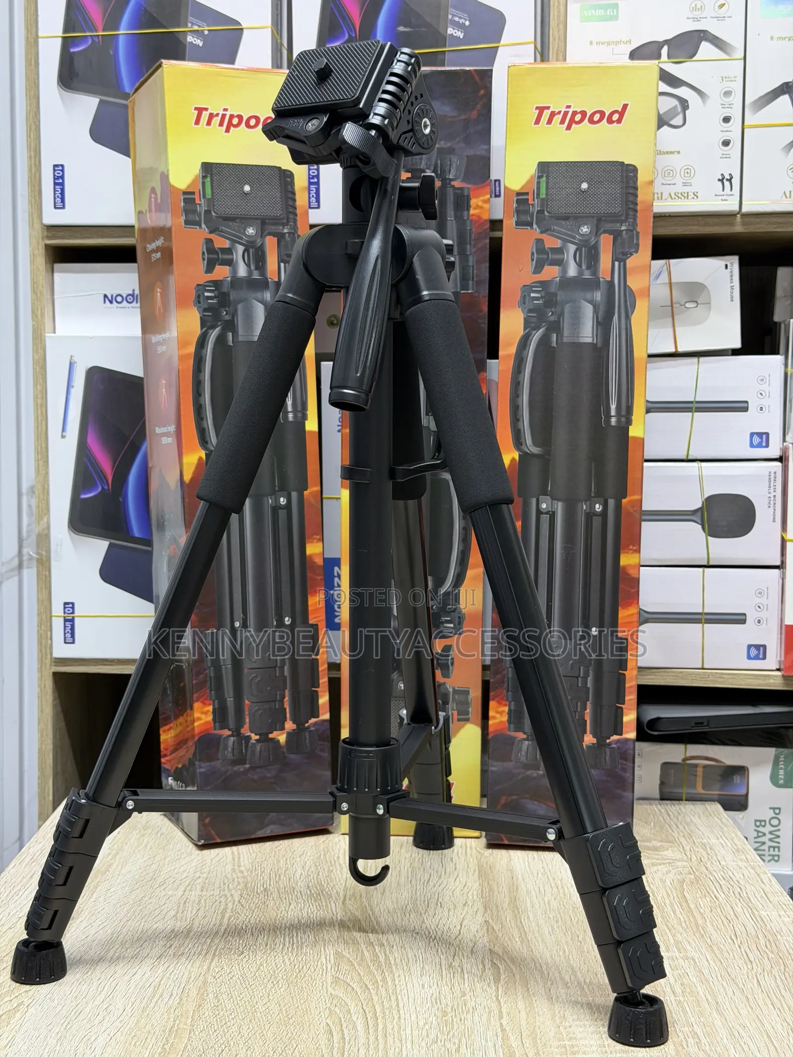 Professional Adjustable Tripod Stand for Phone & Camera