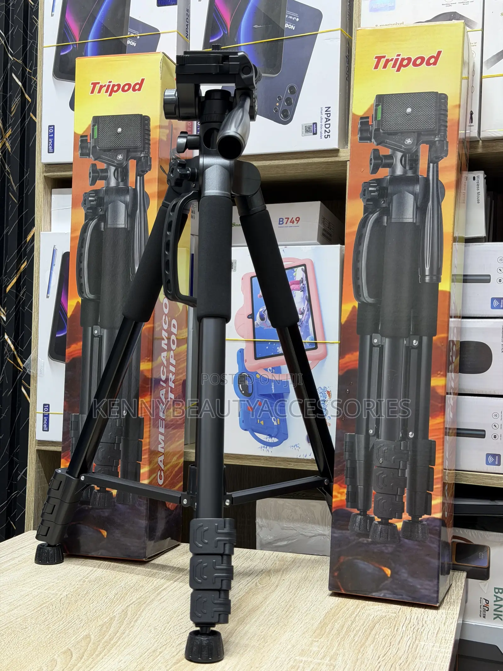 Professional Adjustable Tripod Stand for Phone & Camera