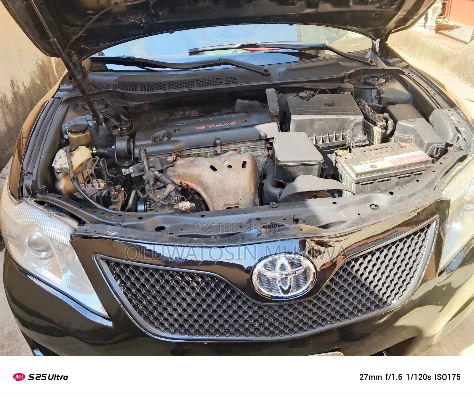 Toyota Camry 2.4 XLE 2008 Black