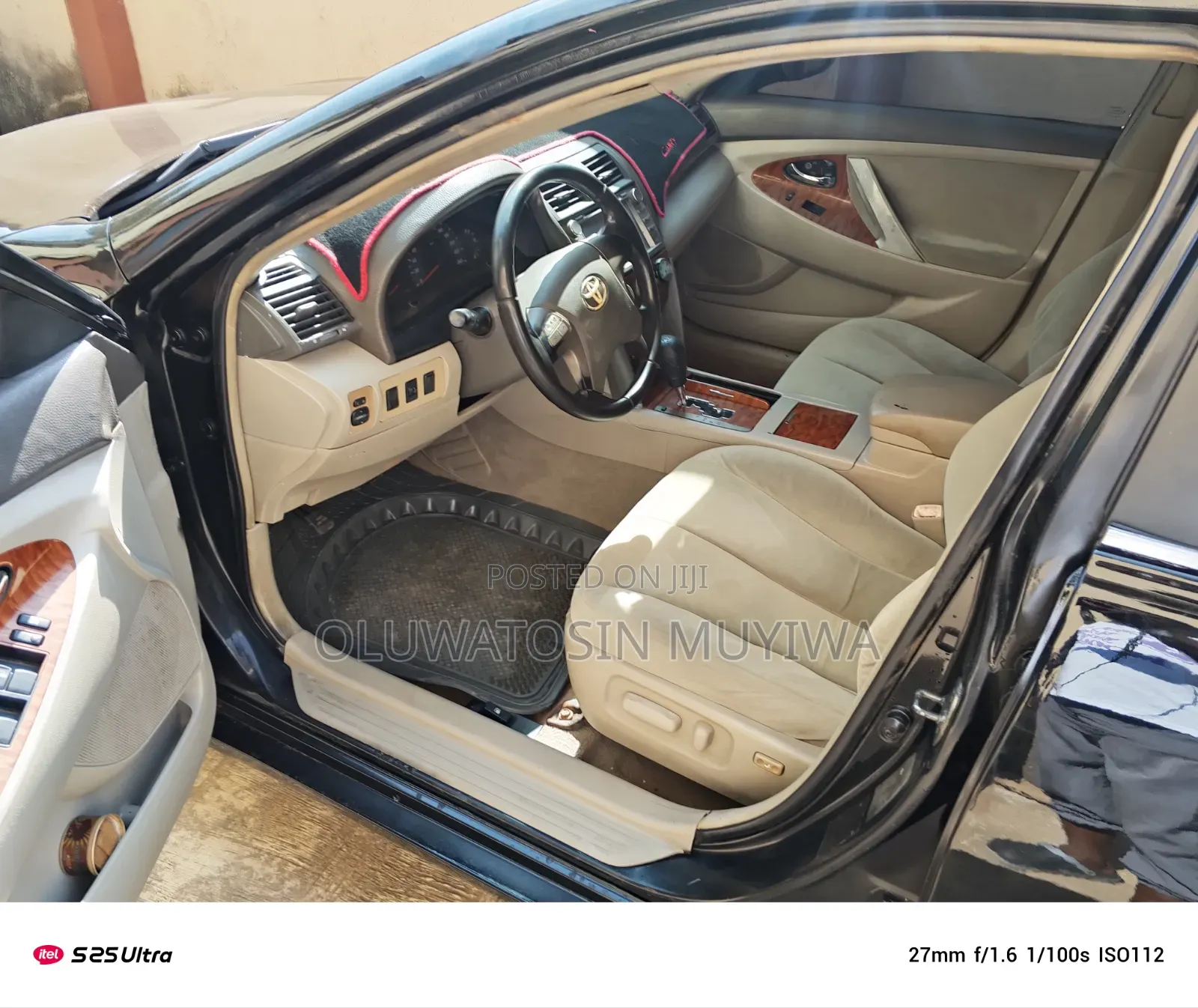 Toyota Camry 2.4 XLE 2008 Black
