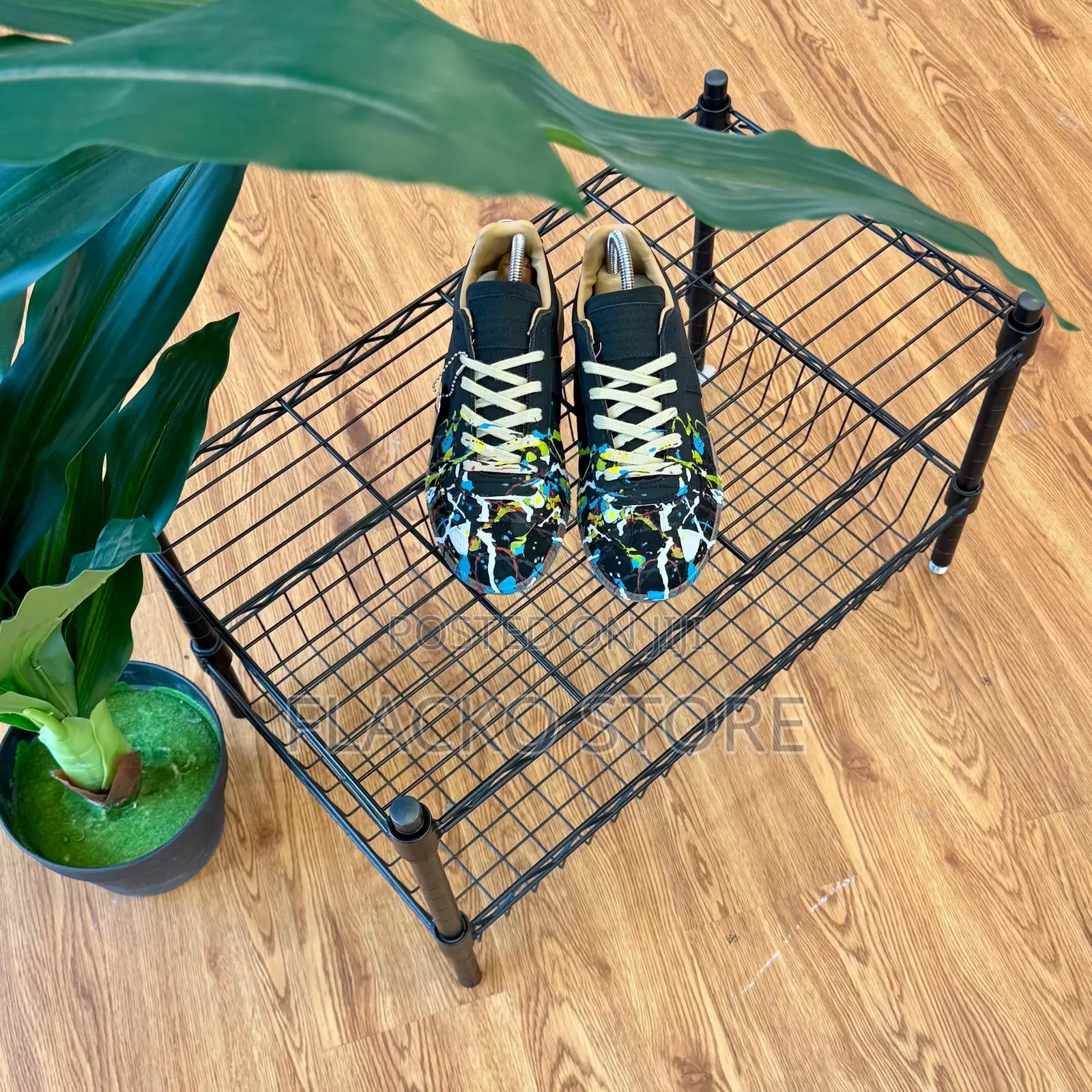 Premium Maison Margiela Replica German Army Paint Splatter Sneakers