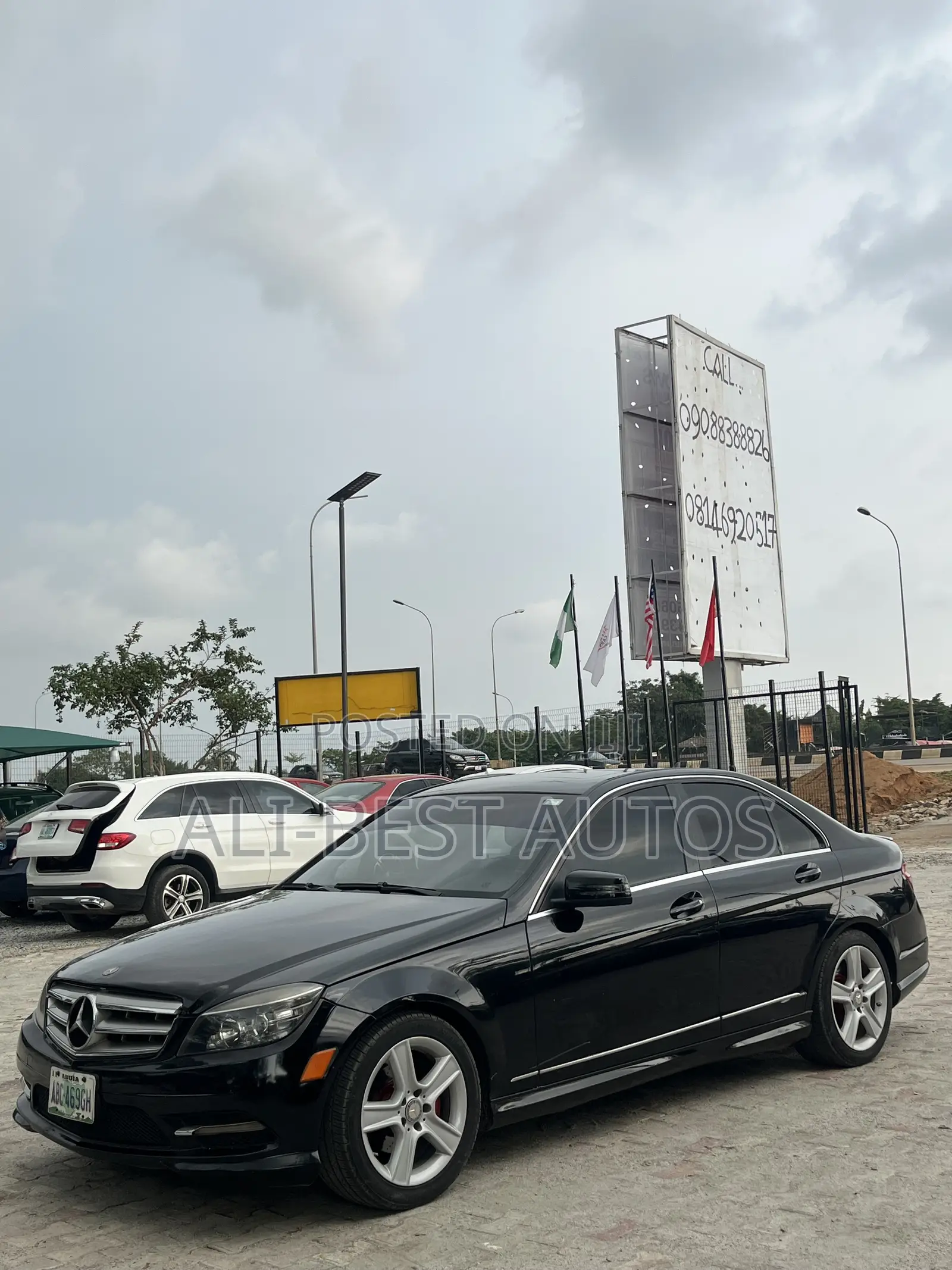 Mercedes-Benz C300 2009 Black