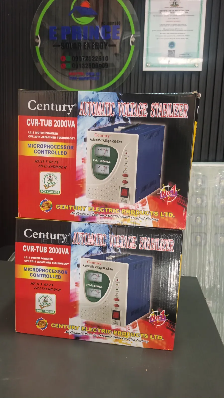 2000AV Automatic Voltage Stabilizer