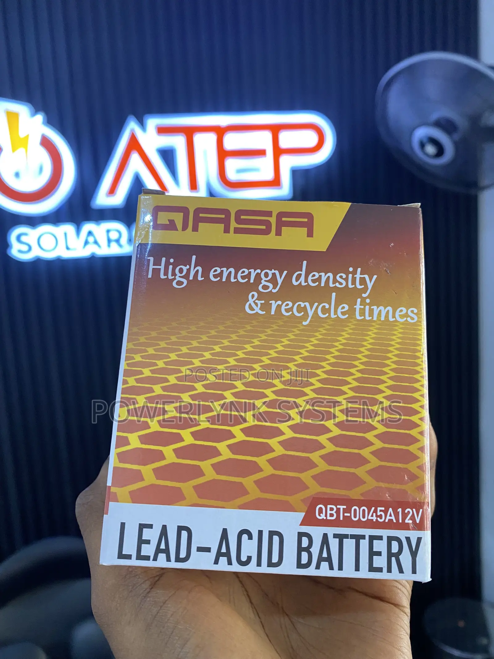 QASA 4.5Ah 12V Lead Acid Battery