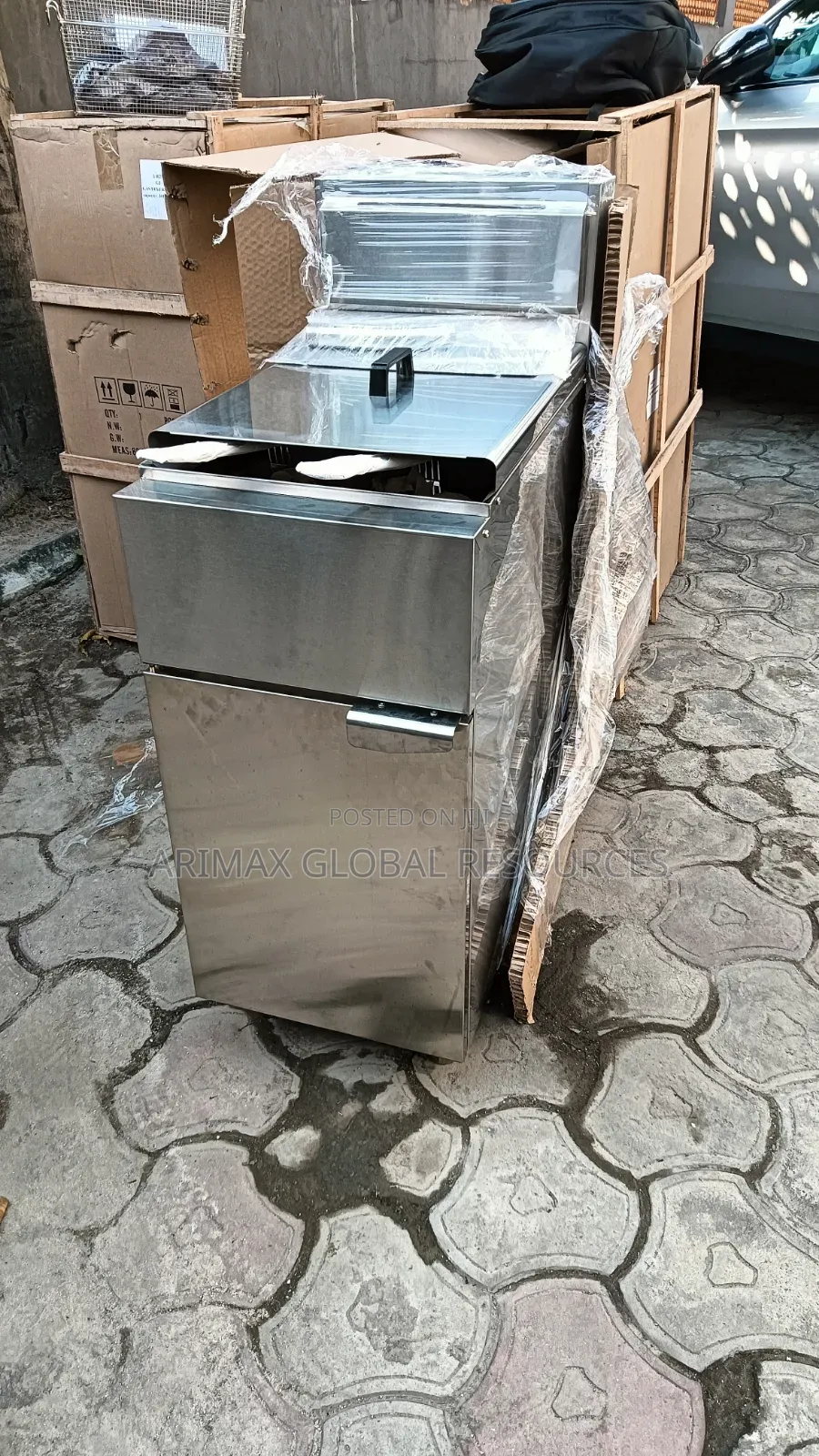 Deep Standing Gas Fryer