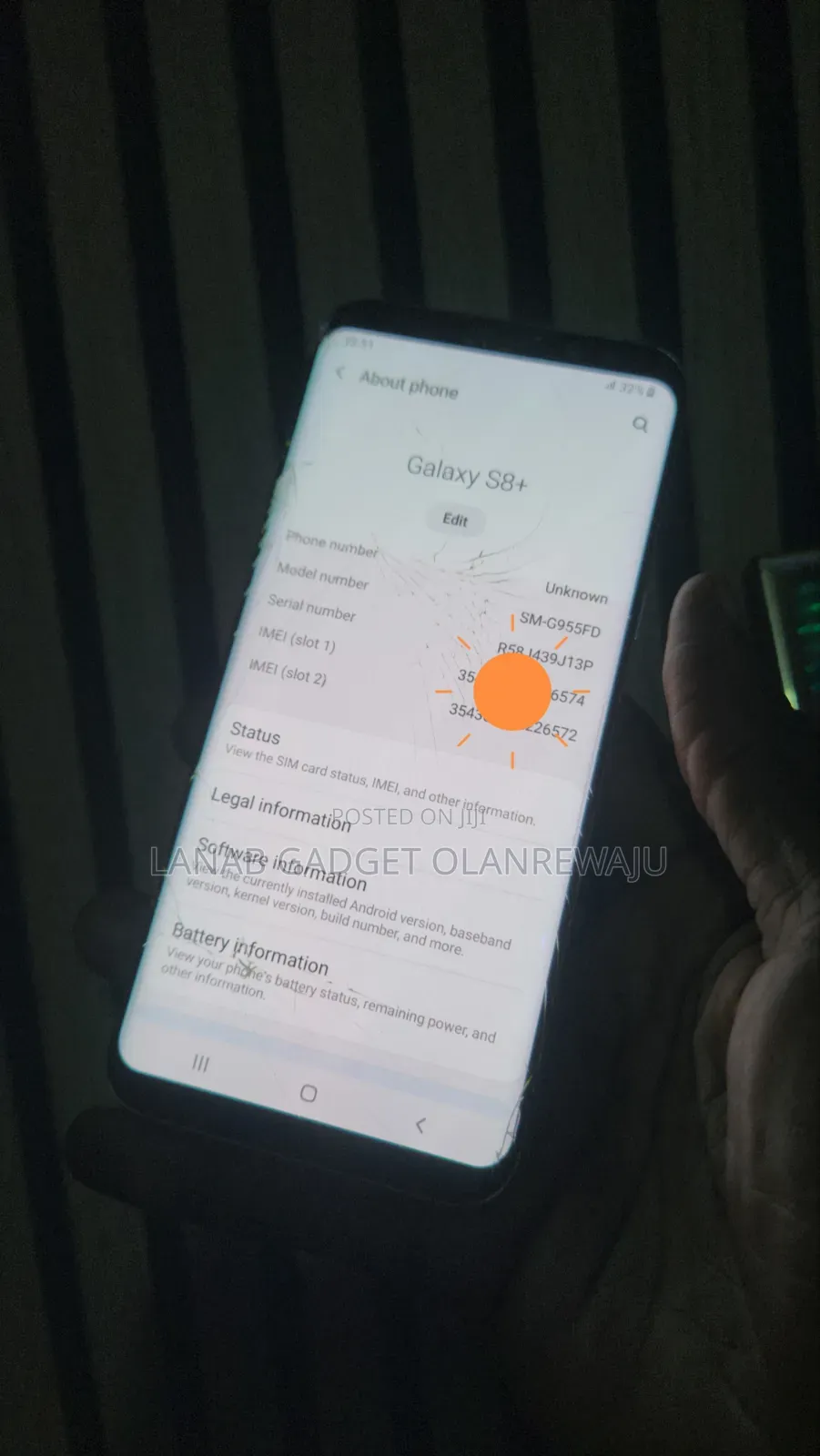 Samsung Galaxy S8 Plus 64 GB Blue