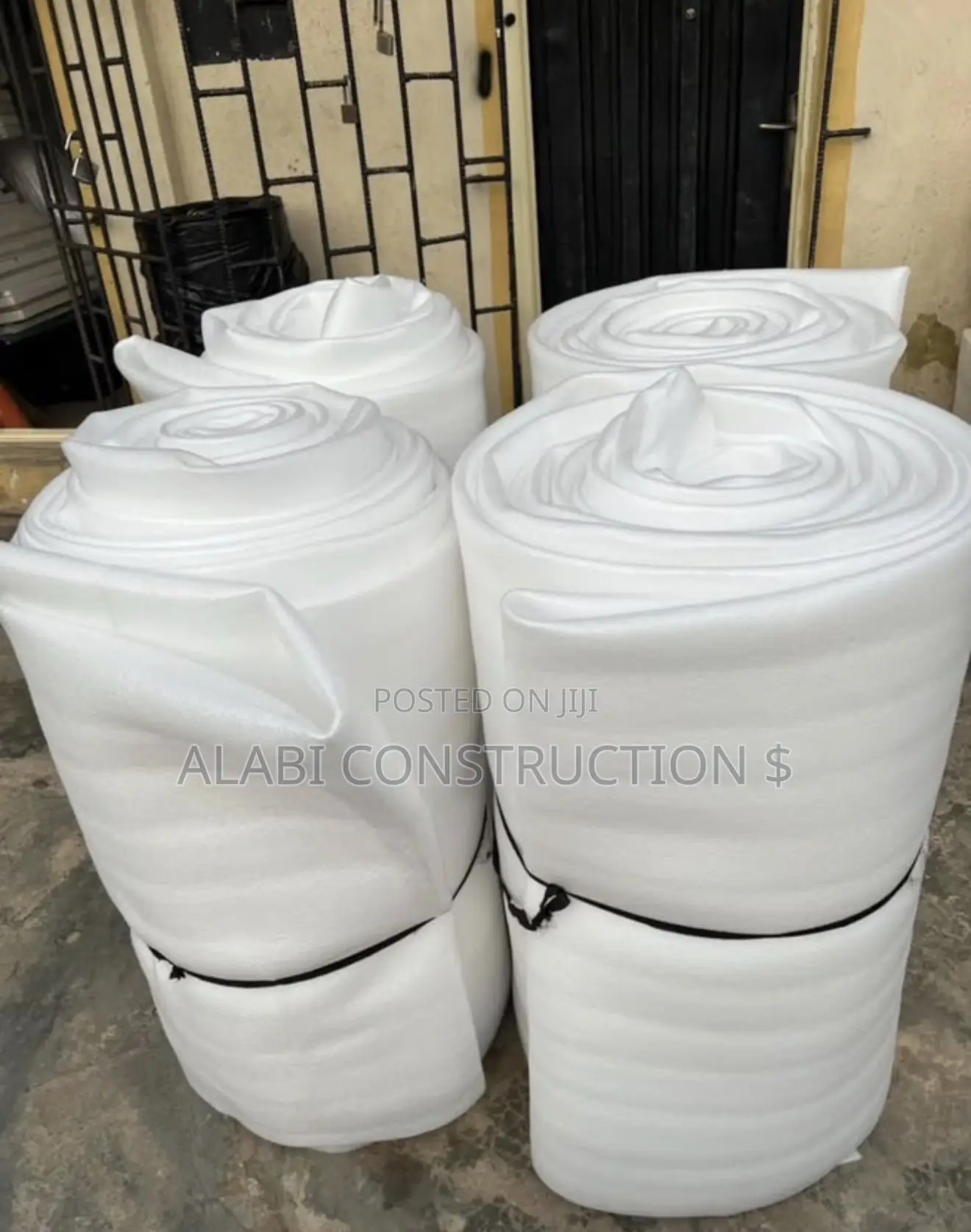 White Construction Plastic Sheet Nylon Roll