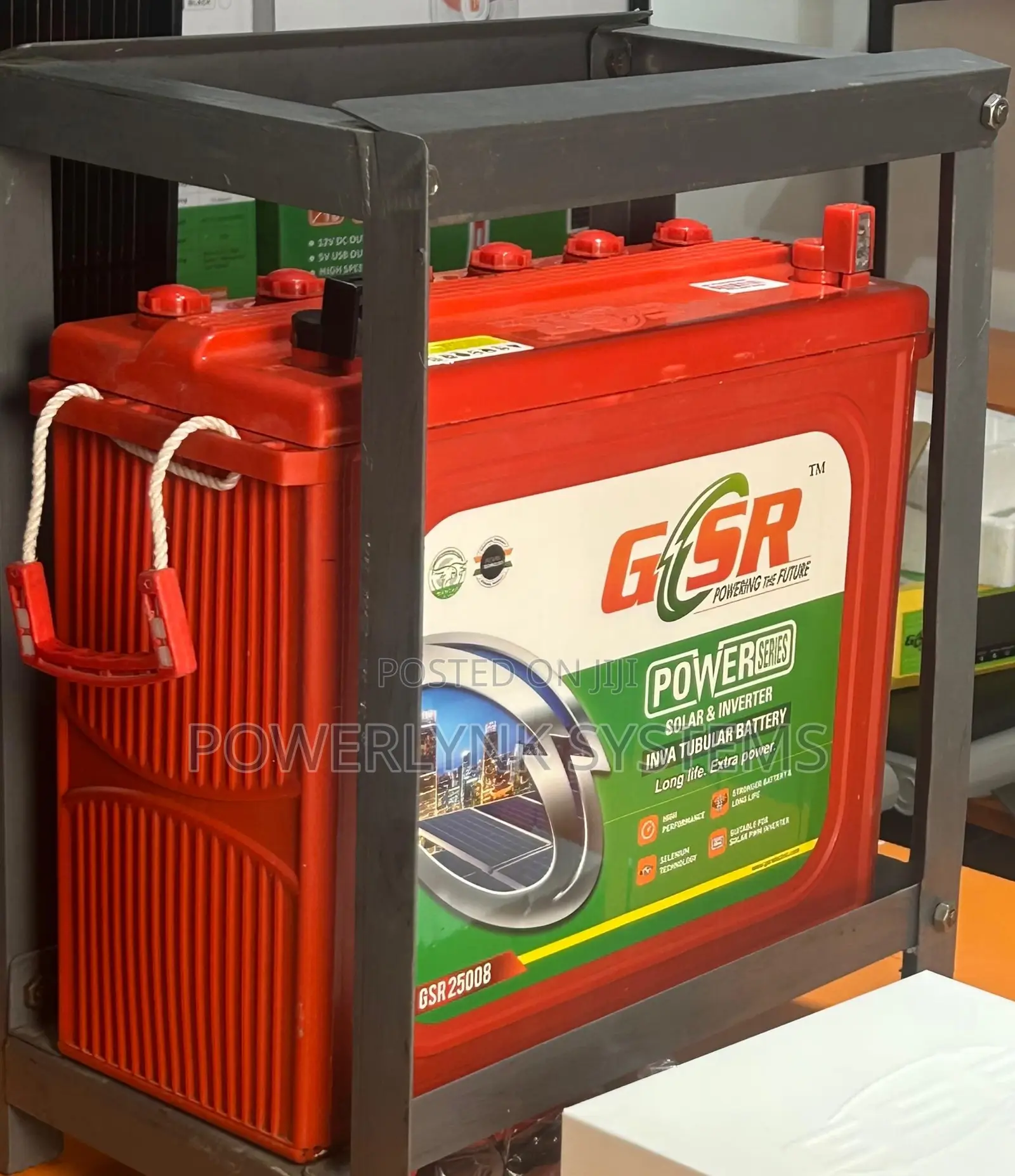 GSR 240A 12V Solar Tubular Battery