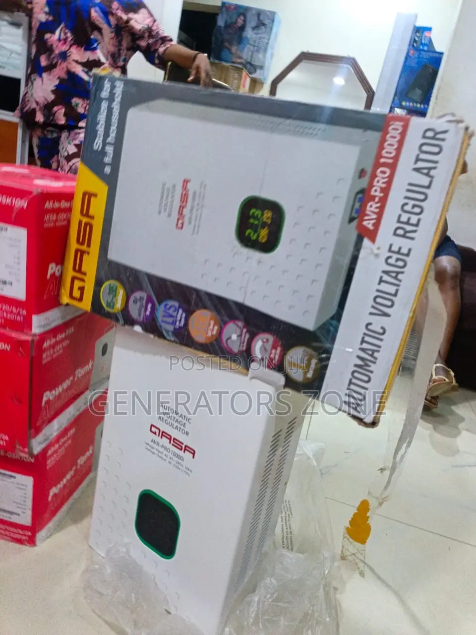Qasa 10kVA Stabilizer for Commercial Appliances