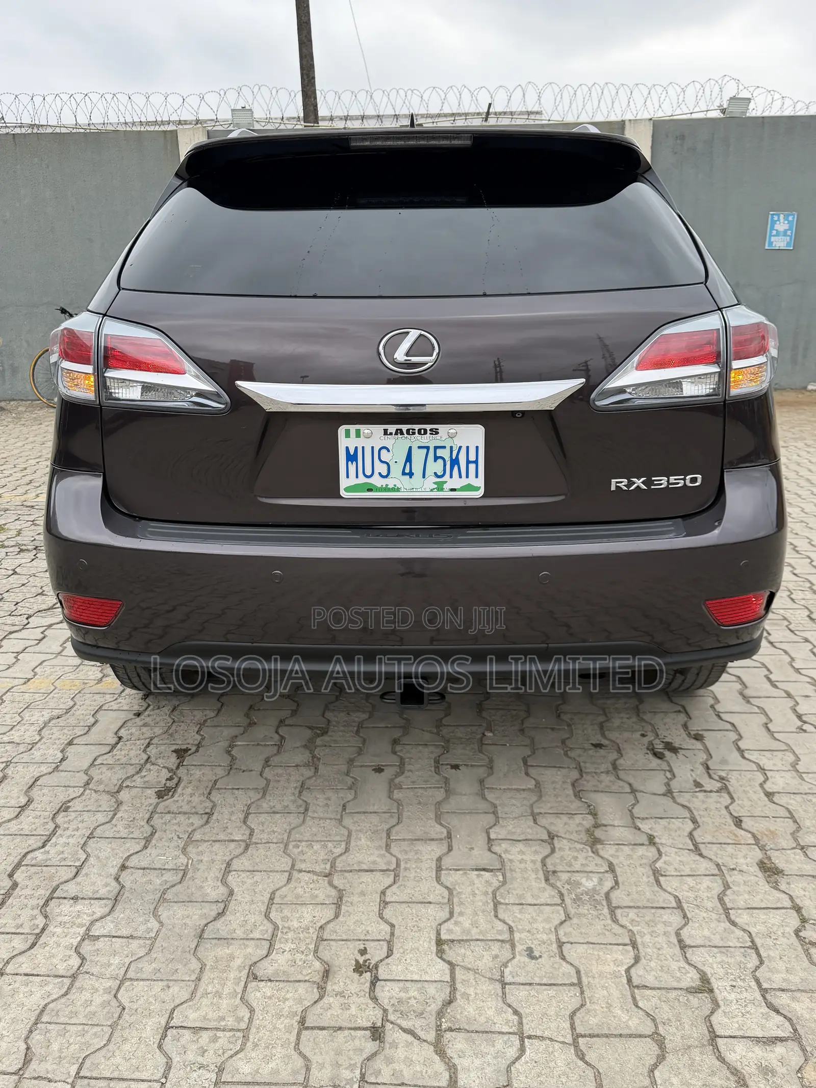 Lexus RX 350 FWD 2013 Red