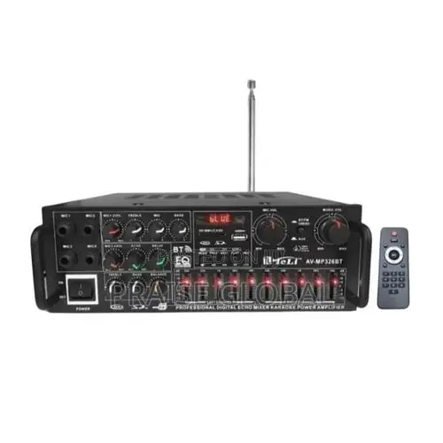 AV-MP 326 BT Amplifier - Portable Bluetooth Audio System