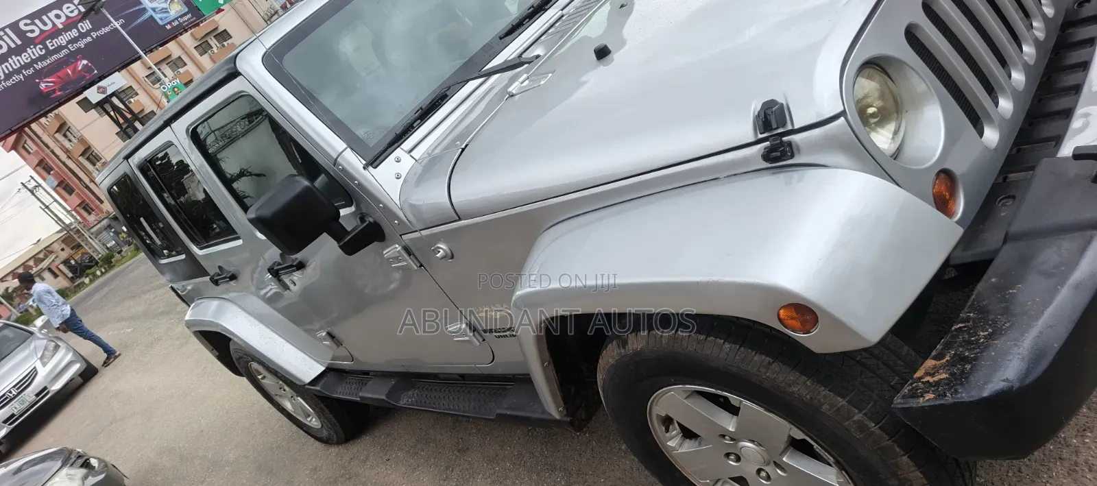 Jeep Wrangler Unlimited Sahara 4dr SUV 4WD (3.6L 6cyl 6M) 2014 Silver