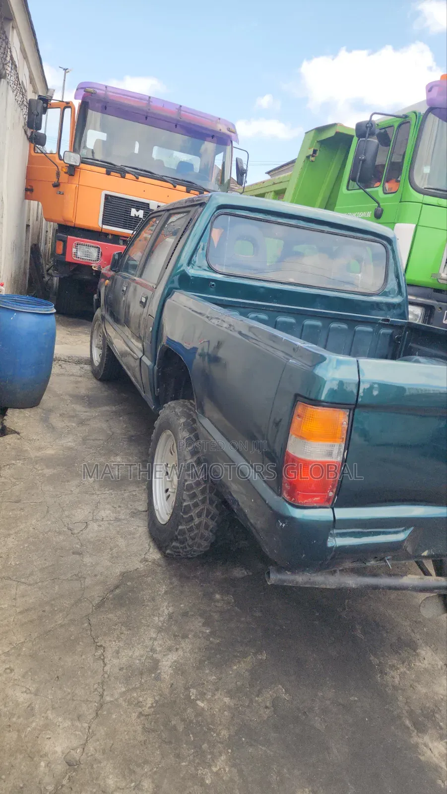 Mitsubishi L200 Club Cab 2.4 4WD 2002 Green