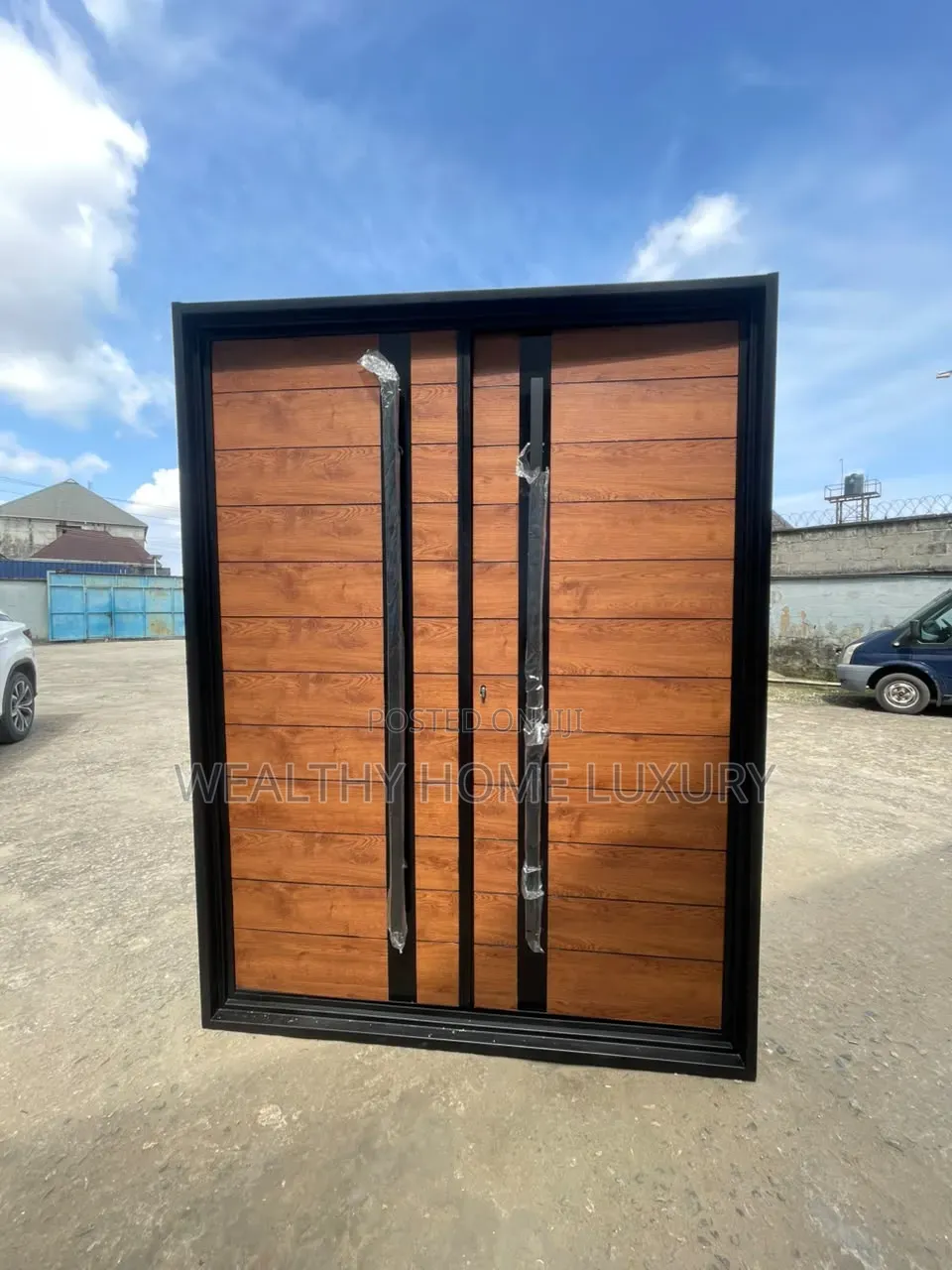 Premium 5ft X 7ft Turkish Luxury Armored Double Security Entrance Door
