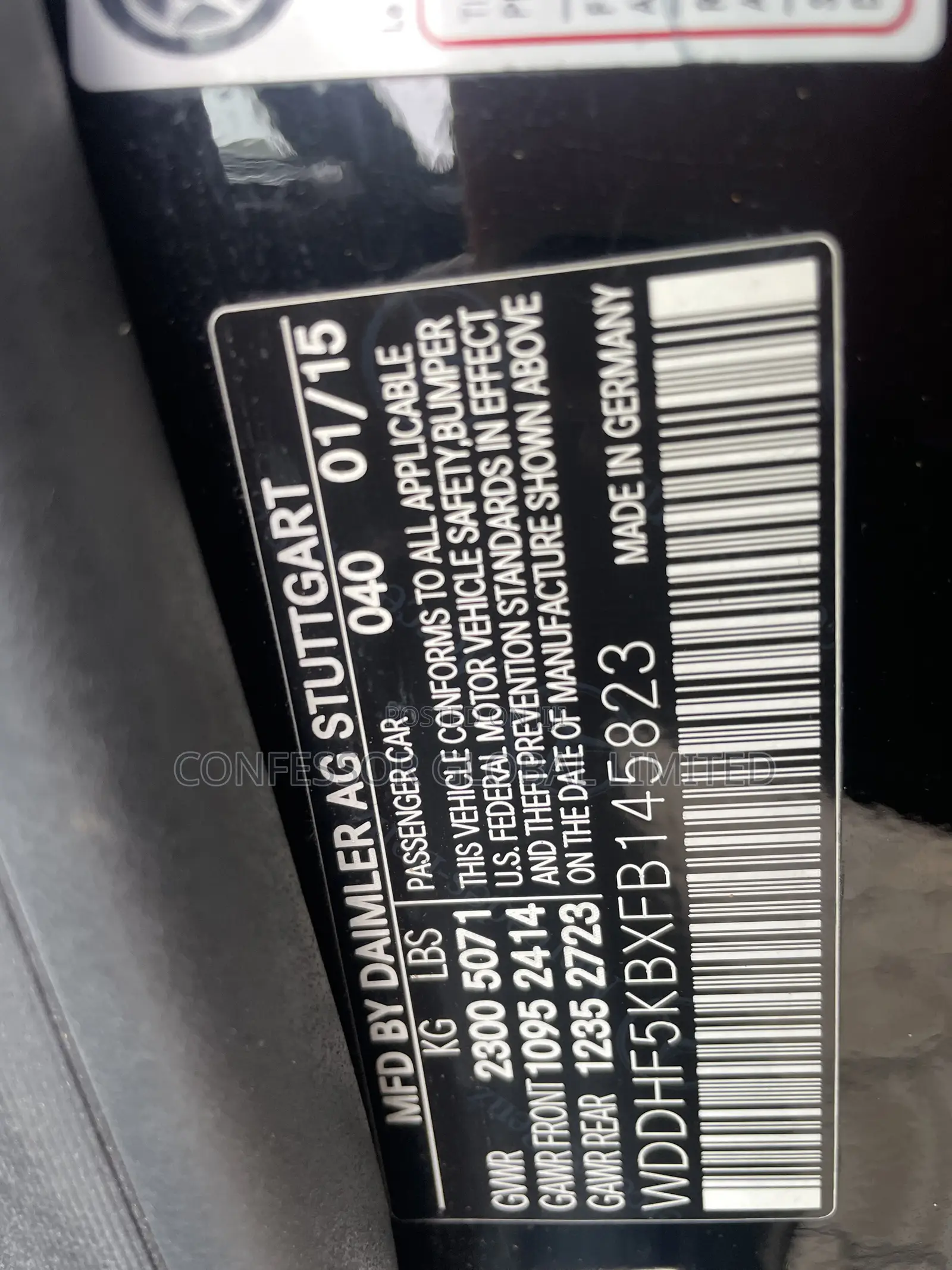 Mercedes-Benz E350 2015 Black