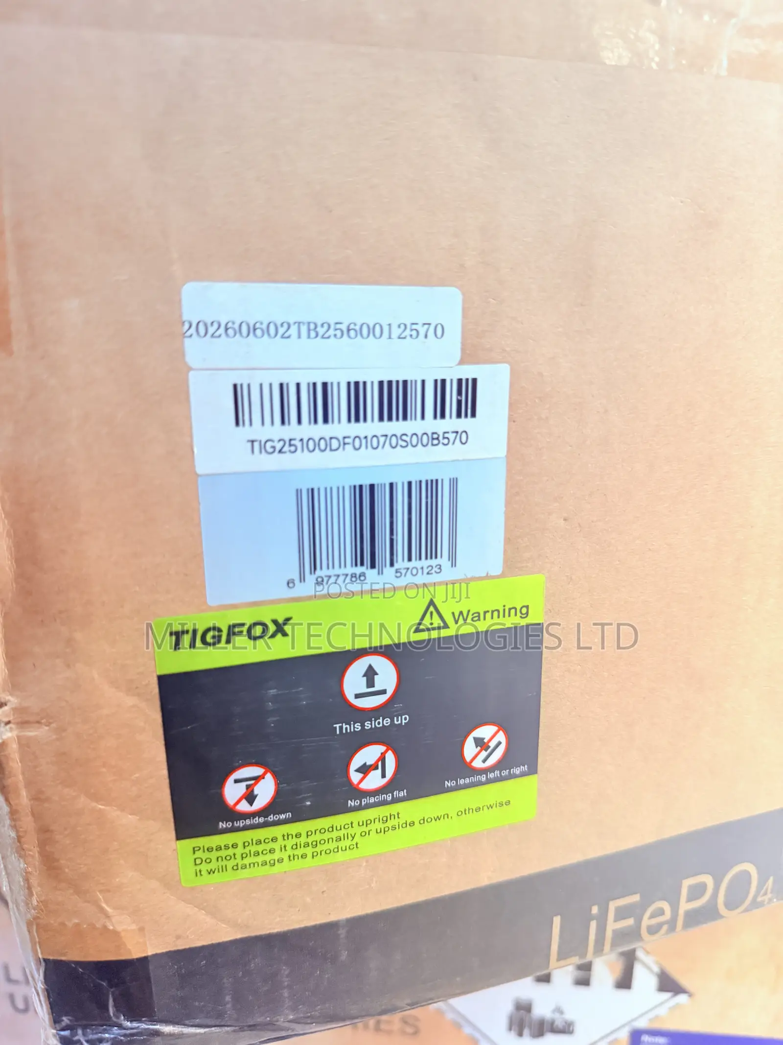 TIGFOX 24V 2.5kWh Lithium Battery for Inverter Systems