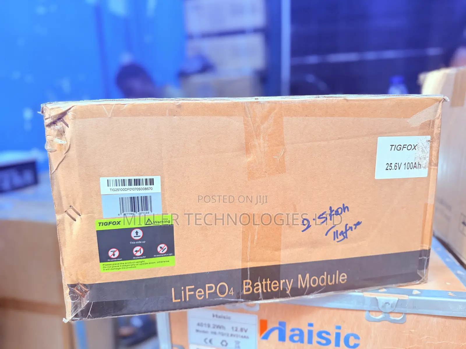 2.5kWh TIGFOX 24V Rechargeable Lithium Solar Battery