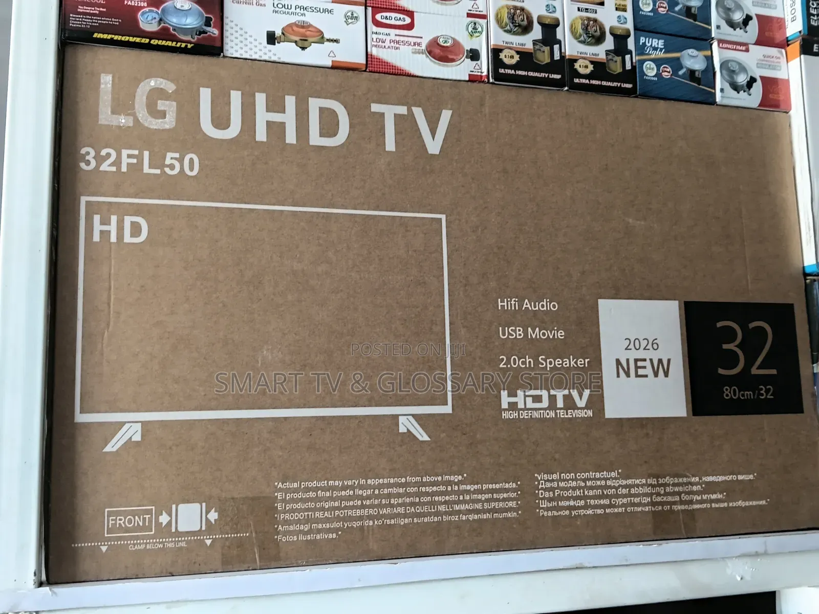 LG Smart TV 32inches Frameless With AI Features