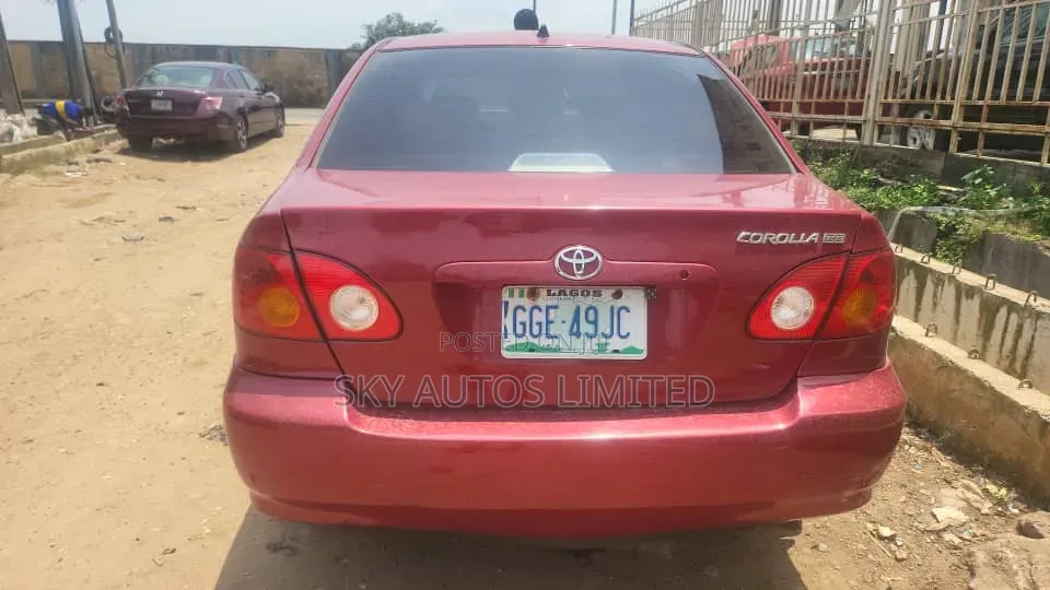 Toyota Corolla 2003 Red