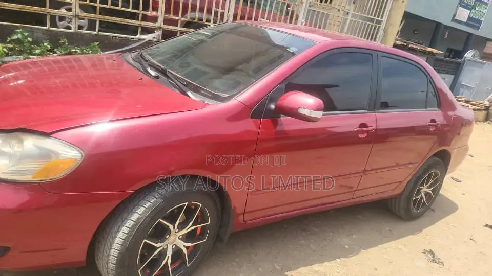 Toyota Corolla 2003 Red