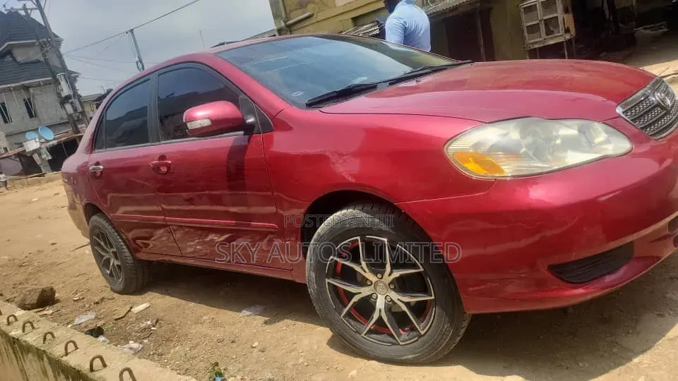 Toyota Corolla 2003 Red