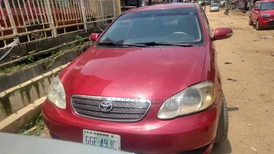 Toyota Corolla 2003 Red