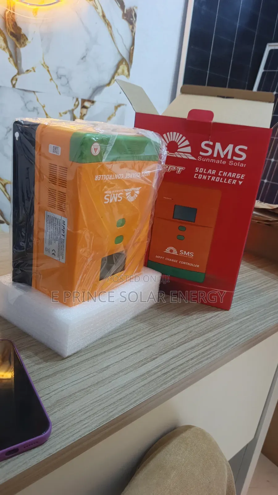 60ah MPPT SMS Charge Controller 48v