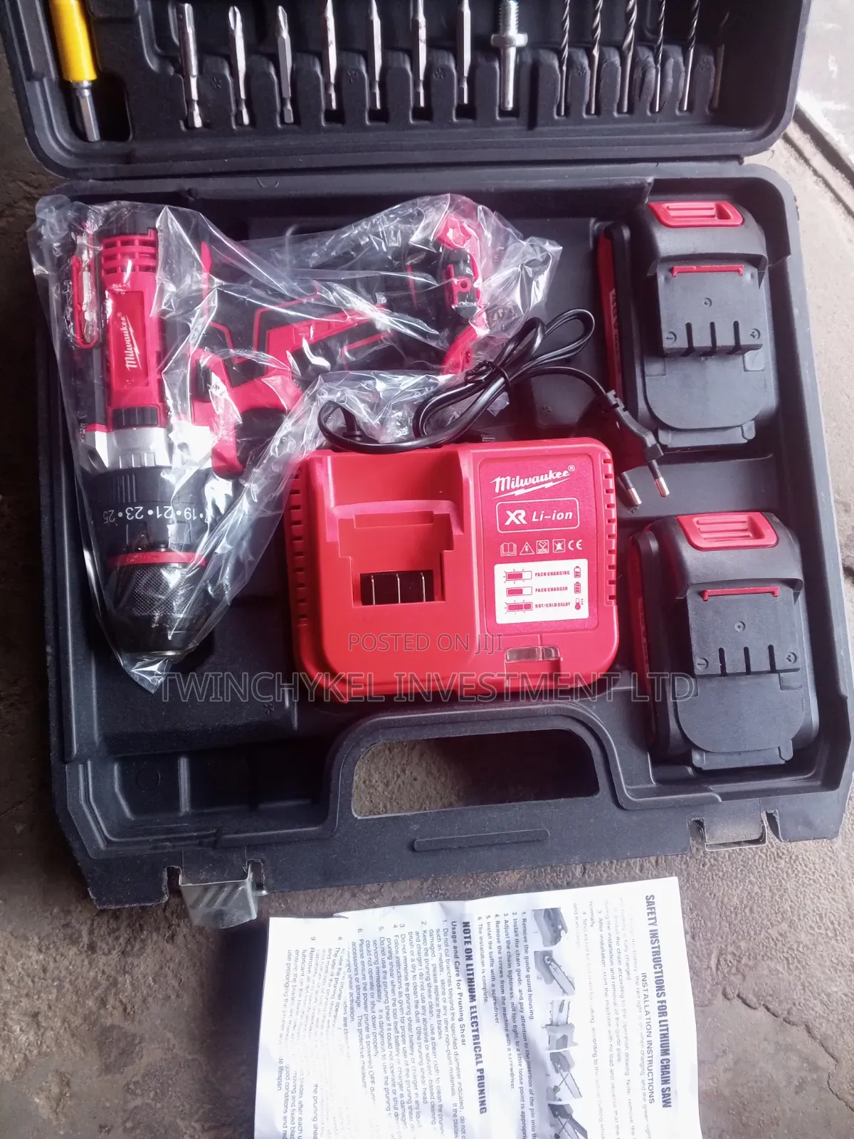 Milwaukee Drill Cordless Machine and Tools