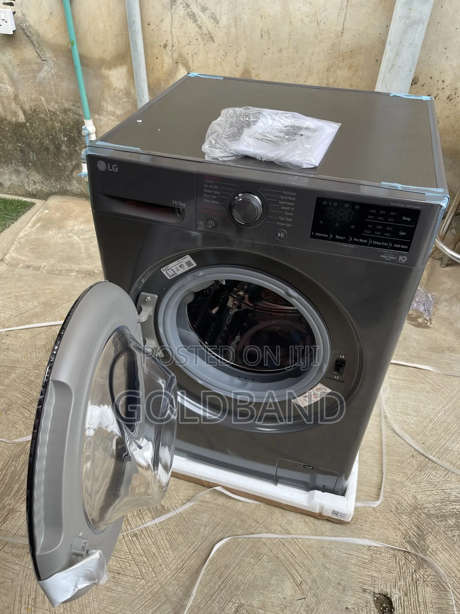 LG F4V3RYP6JE 10.5kg Automatic Washer Dryer