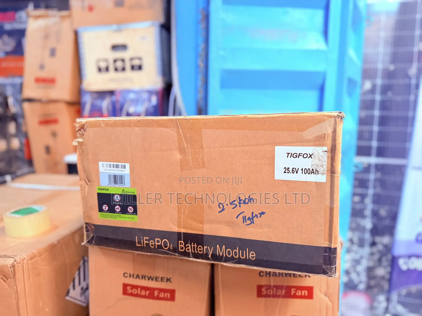 TIGFOX 2.5kWh Lithium Battery – 24V Home Backup Power