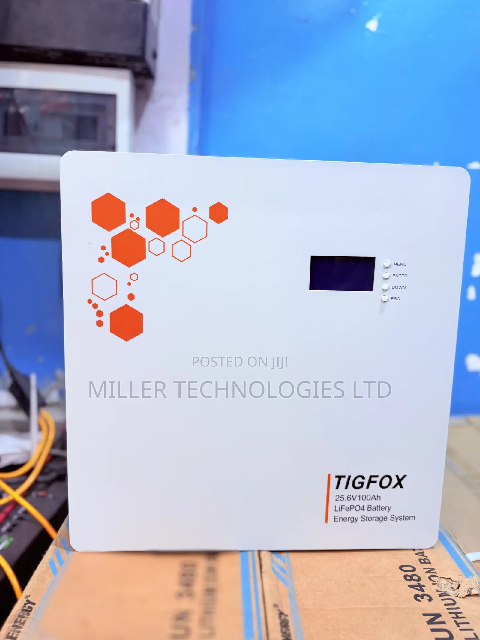 2.5kWh TIGFOX Lithium Solar Battery – 24V Inverter Backup