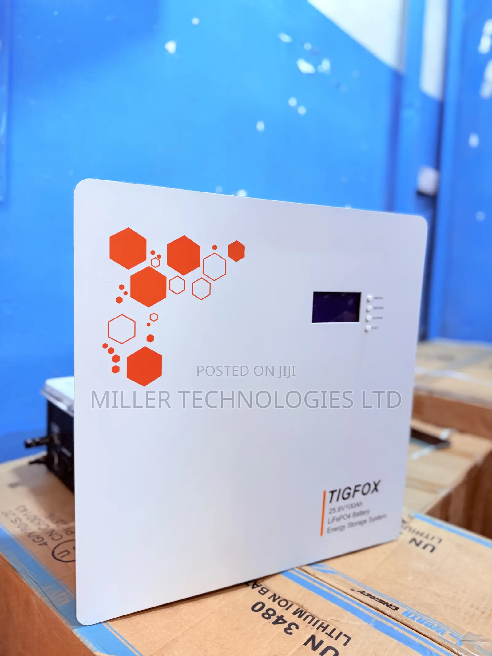 2.5kWh TIGFOX Lithium Solar Battery – 24V Inverter Backup