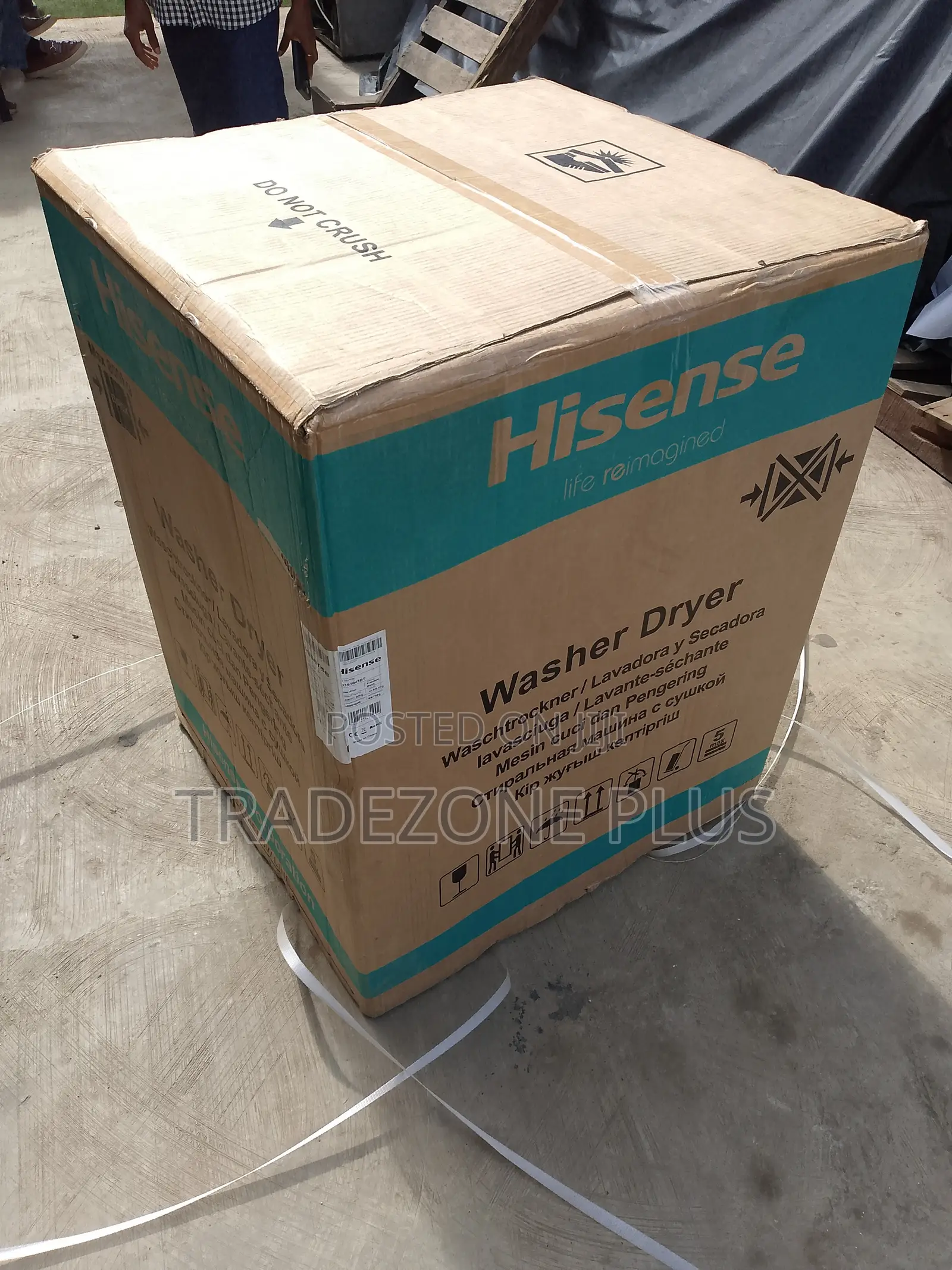 Original Hisense 10.5kg Automatic Washing Machine 6kg Dry