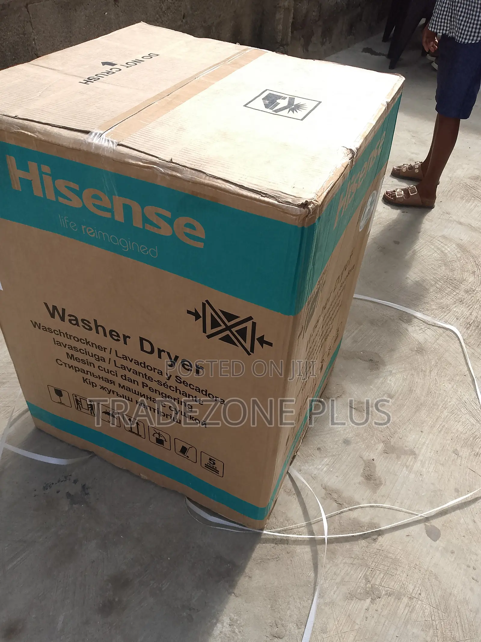Hisense Inverter Washing Machine 10.5kg Wash 6kg Dry