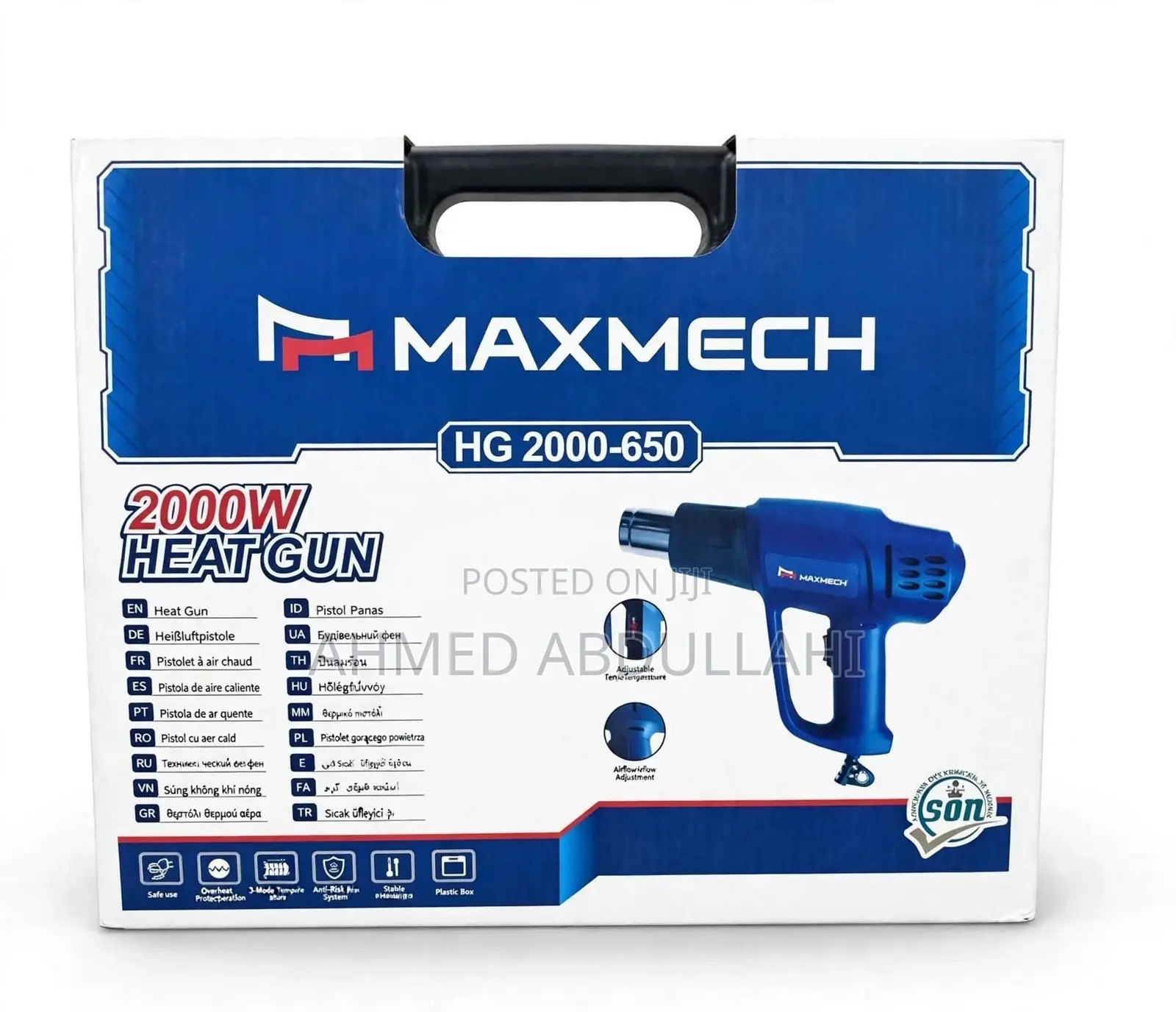 MAXMECH HG 2000-650 Heat Gun - 2000W