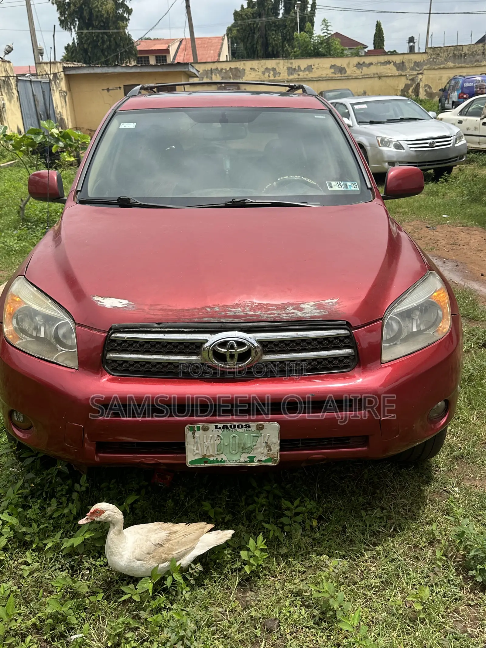 Toyota RAV4 Limited 2008 Red