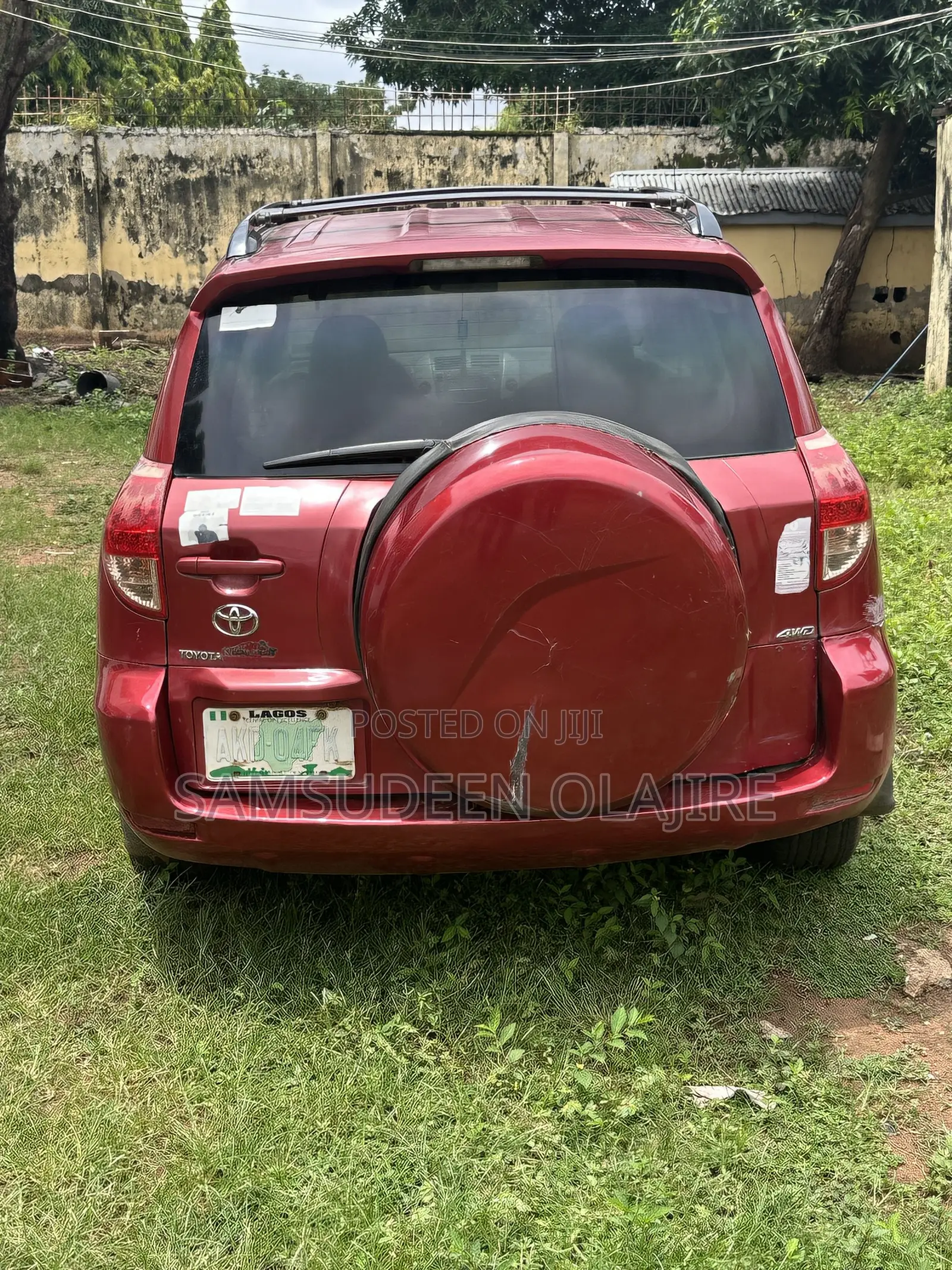 Toyota RAV4 Limited 2008 Red