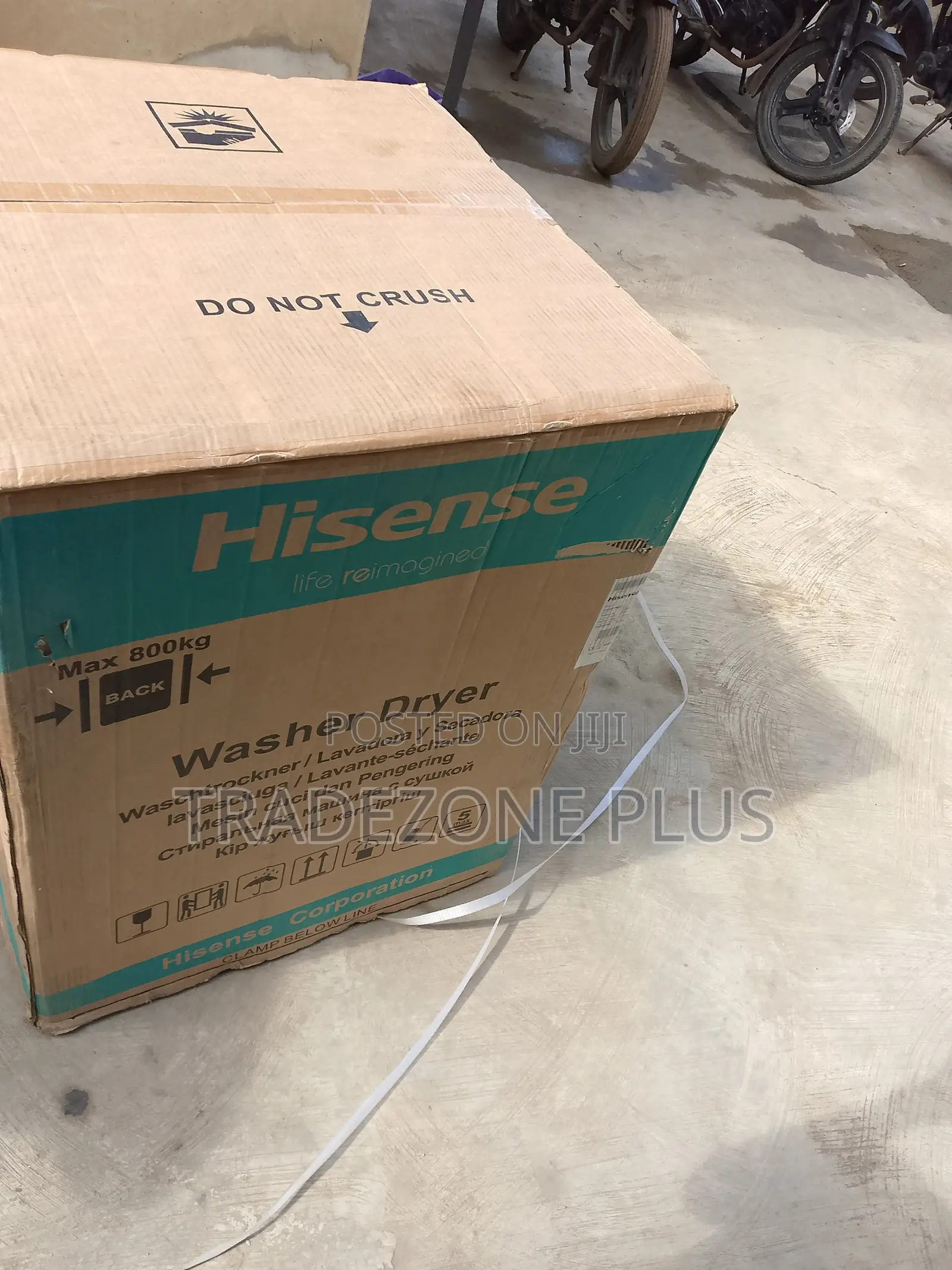 Hisense 10.5kg Wash 6kg Spin Automatic Inverter Washer