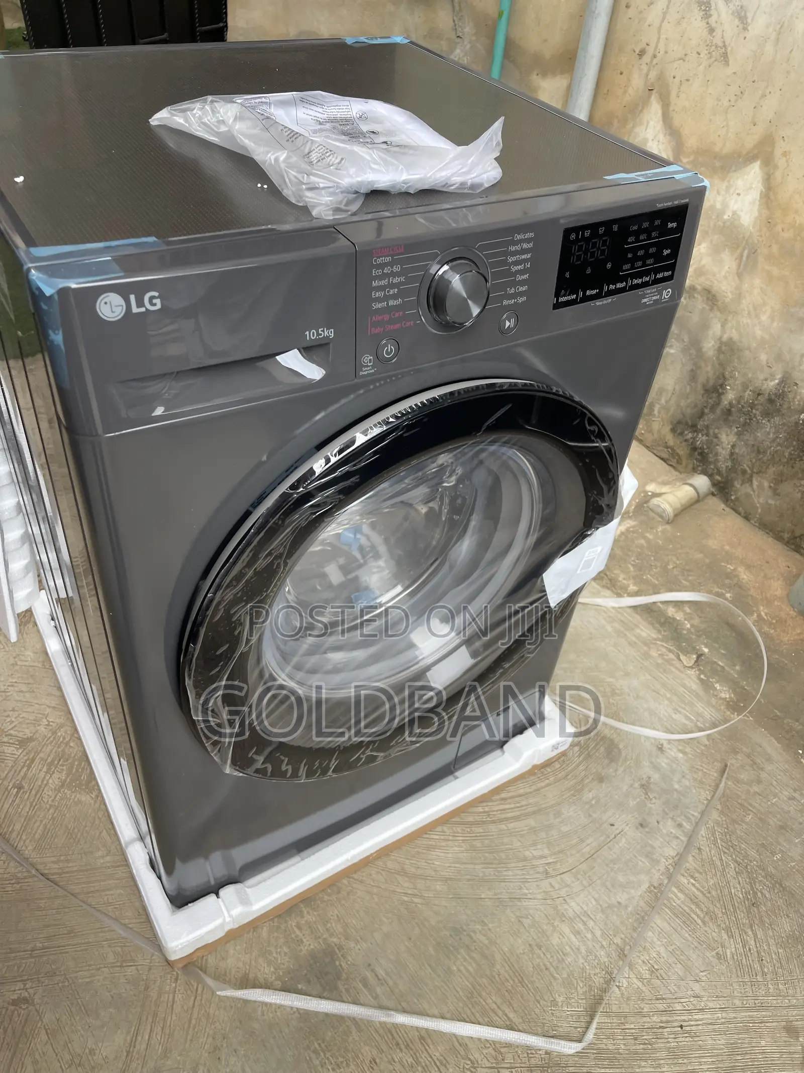 LG 10.5kg Advanced Wash & Dry Front Loader