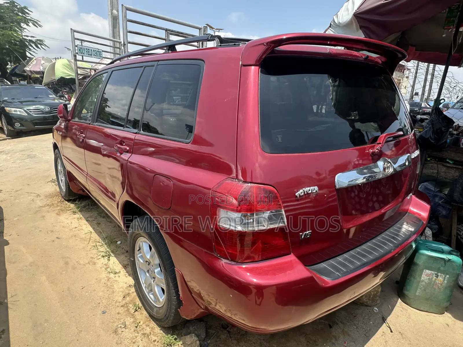 Toyota Highlander Limited V6 2005 Red