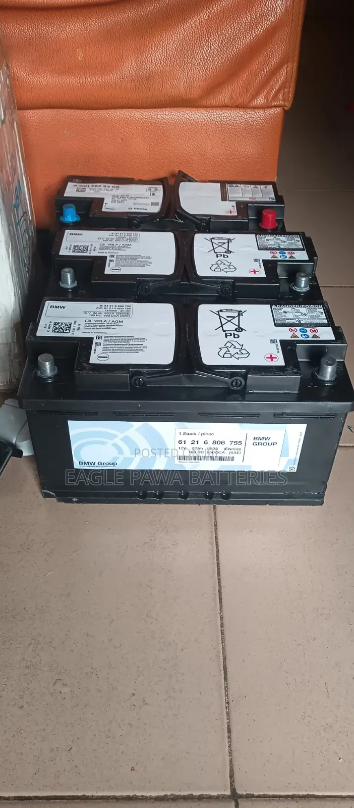 BMW Agm Battery 90ah