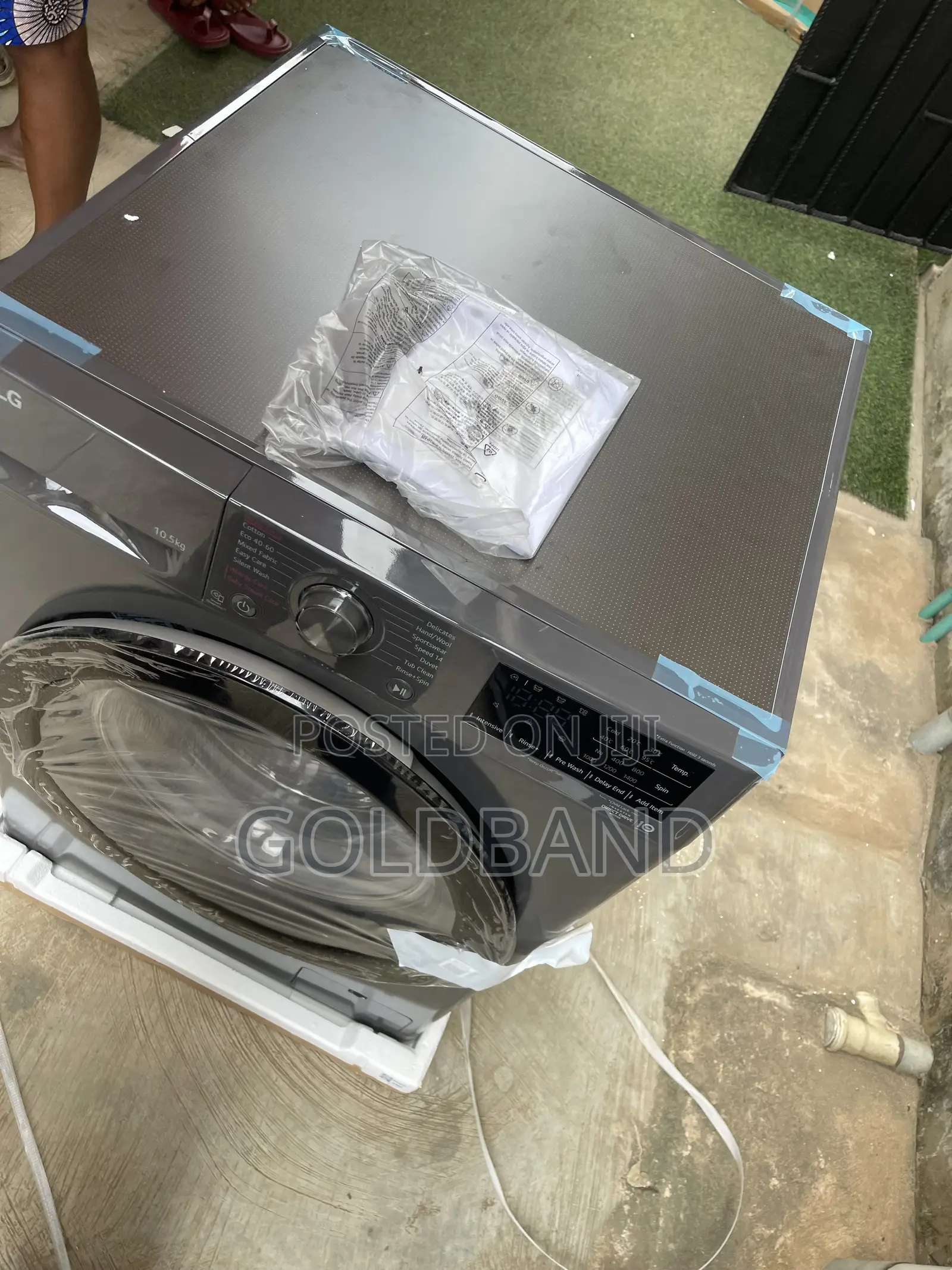 LG 10.5kg Automatic Washing & Drying Machine