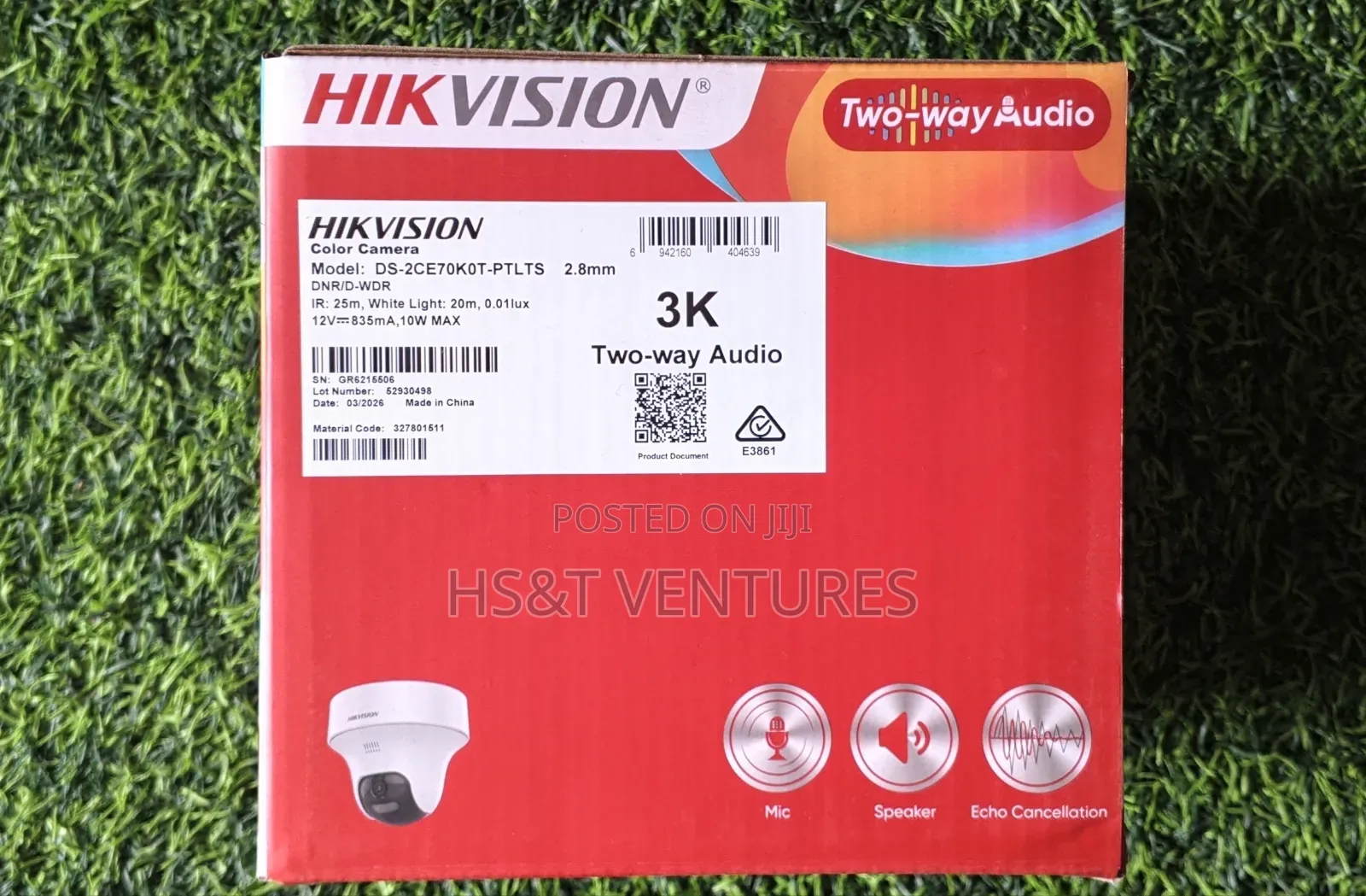 Turbo HD Smart-Hybrid Light PT (Pan-Tilt) Turret Camera