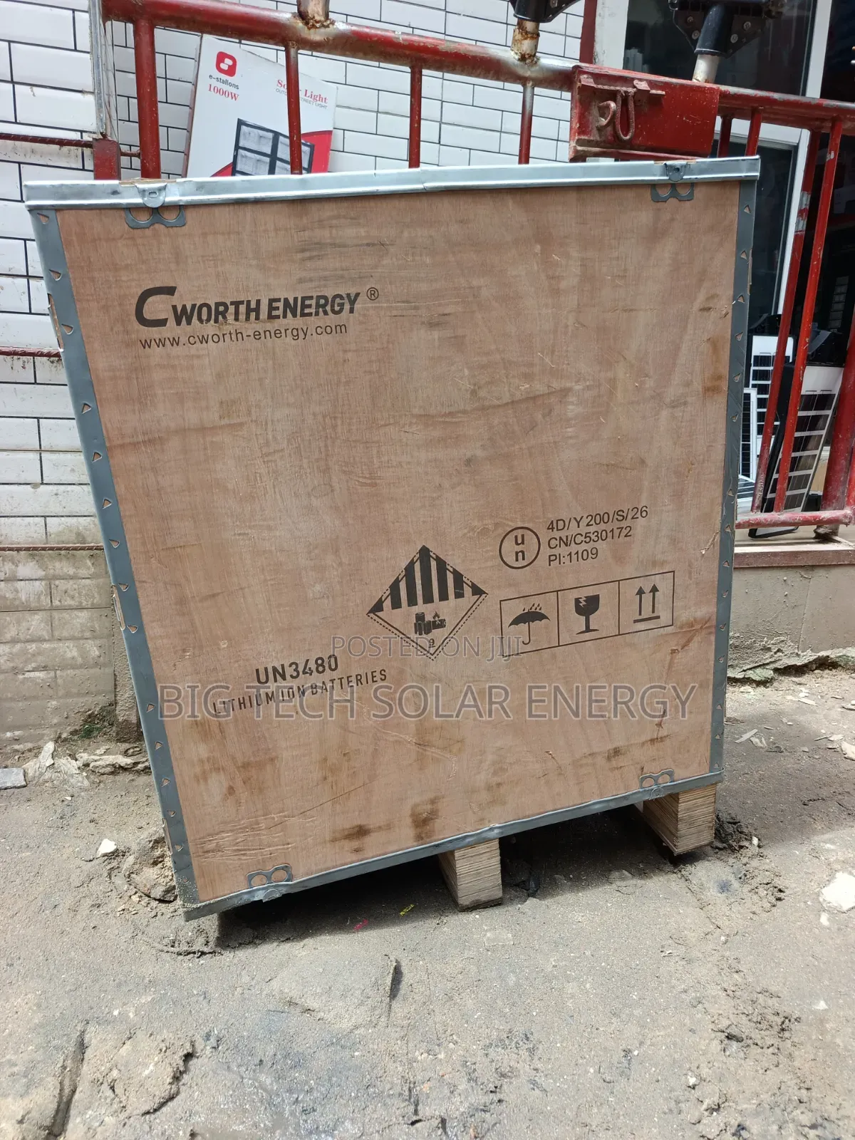 20kwh 48v Cworth Energy Lithium Ion Battery