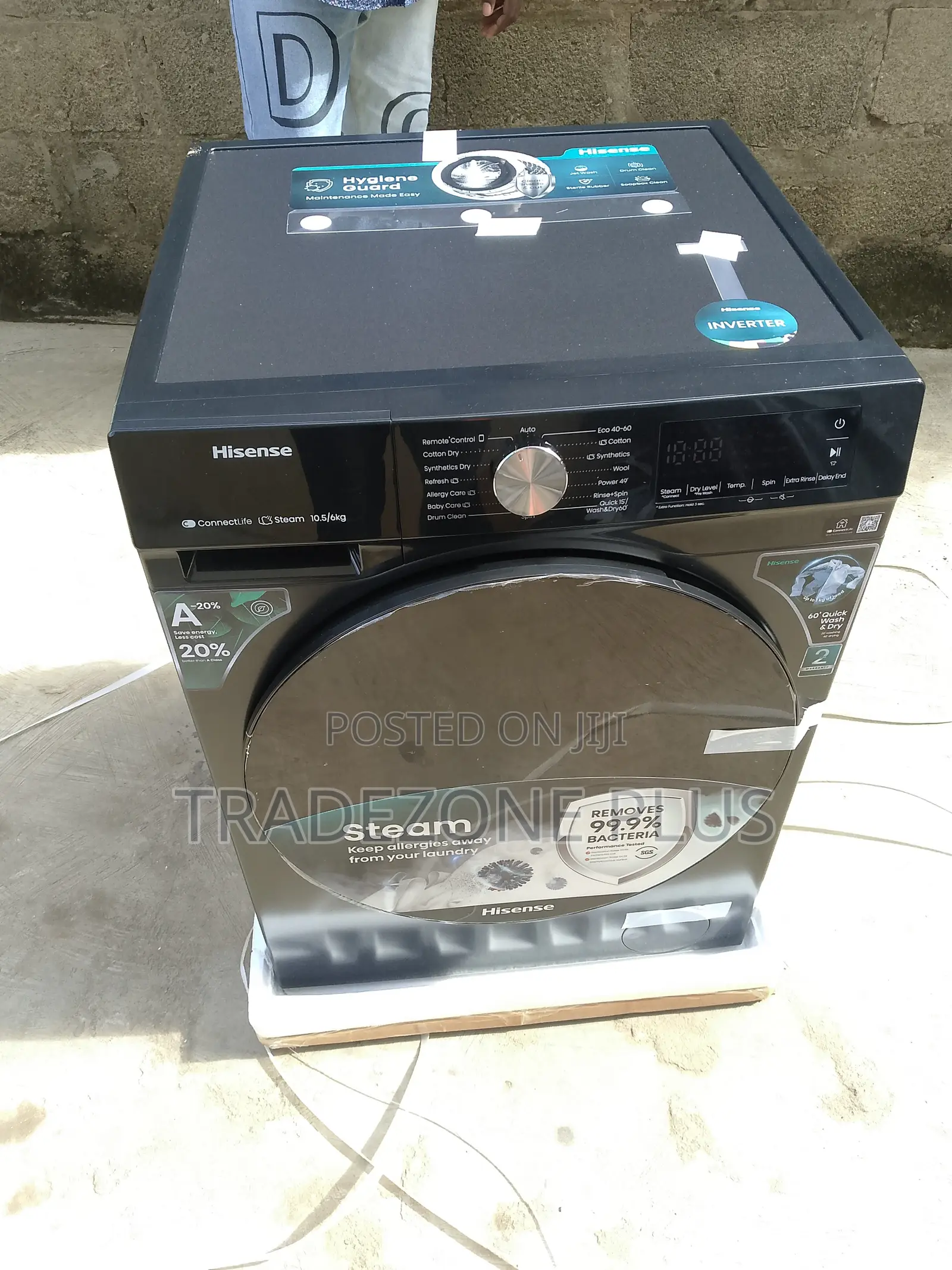 Brand New Hisense 10.5kg Automatic Washer 6kg Dryer