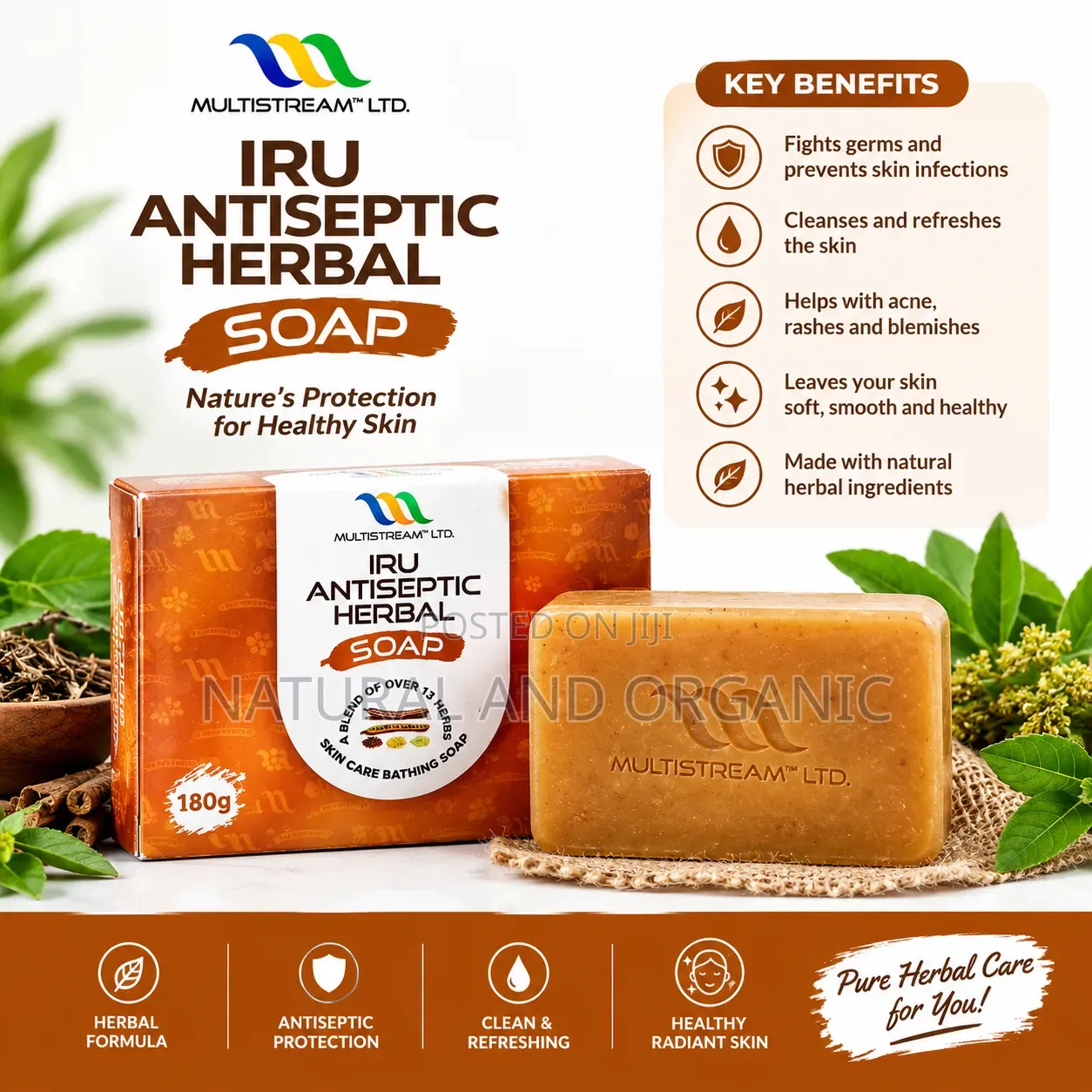 Iru Soap for All Skin Rashes and Stretch Marks