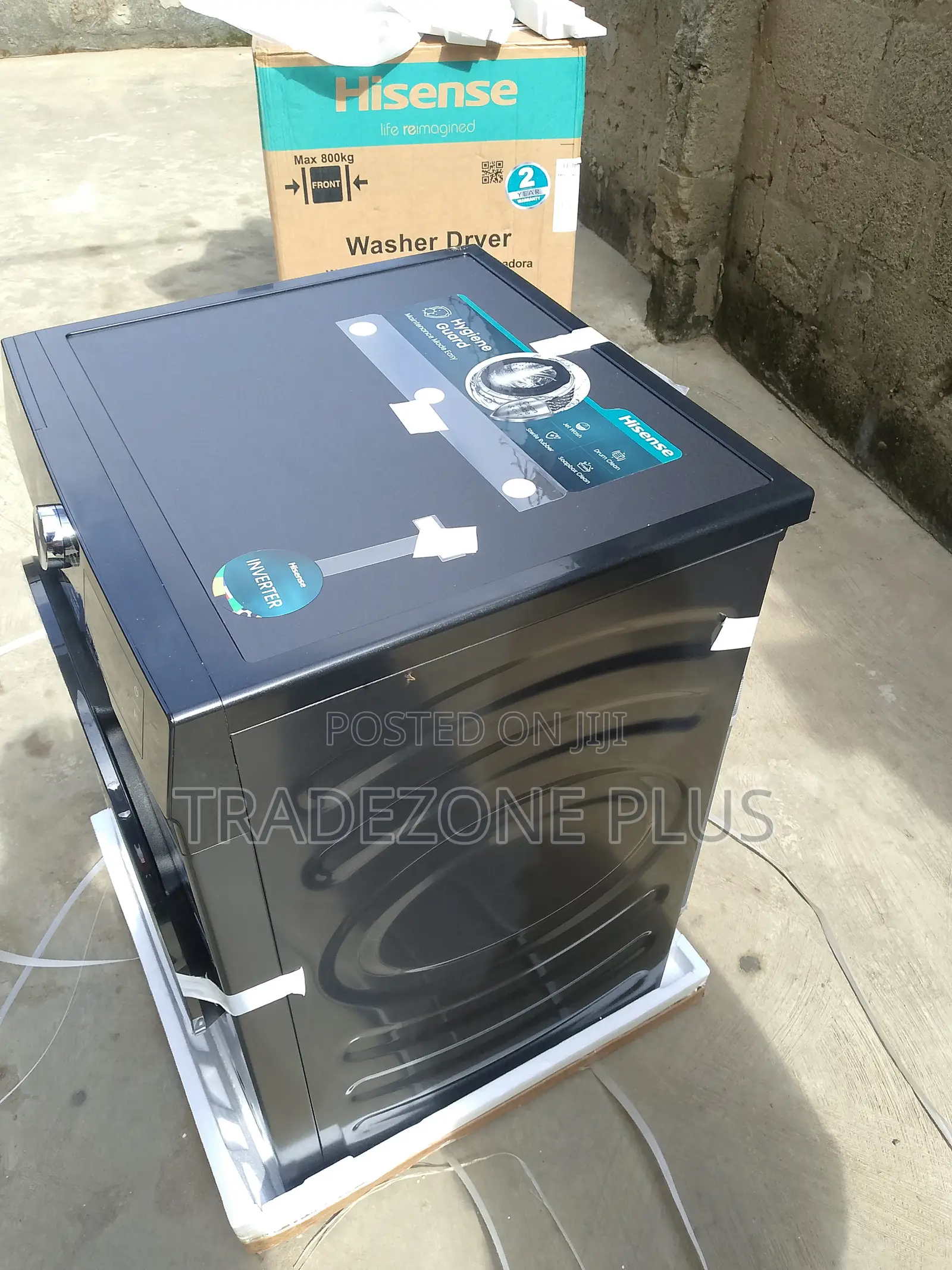 Hisense 10.5kg Inverter Automatic Washing Machine